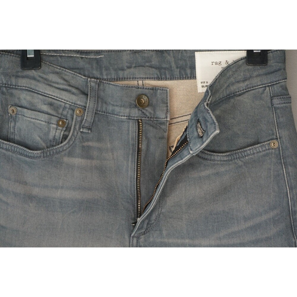 Rag & Bone Men's Jeans Fit 2 Action Loopback Slim Fit Jeans in Miller size 28x32 - Picture 13 of 15
